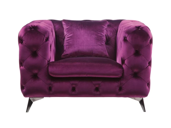 Acme Furniture Atronia Chair in Purple 54907 EST SHIP TIME APPX 4 WEEKS