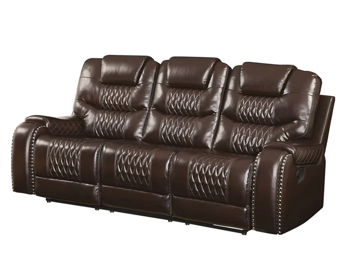 Acme Furniture Braylon Sofa in Brown 55415 EST SHIP TIME APPX 4 WEEKS