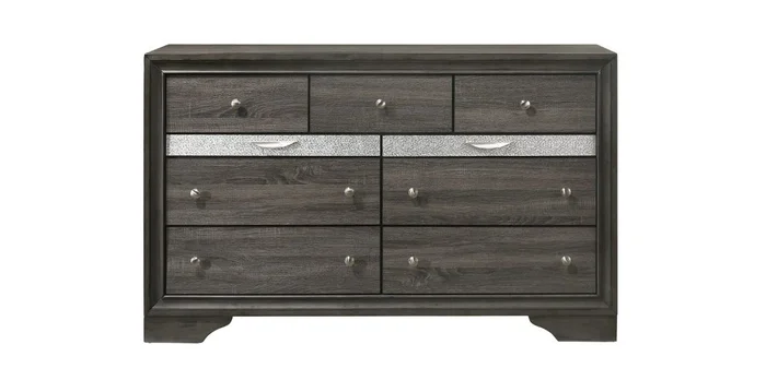 Acme Furniture Naima Dresser in Gray 25975 EST SHIP TIME APPX 4 WEEKS