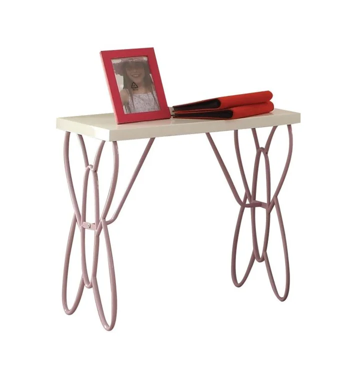 Acme Priya ll Metal Nightstand in Silver 30538 EST SHIP TIME APPX 4 WEEKS