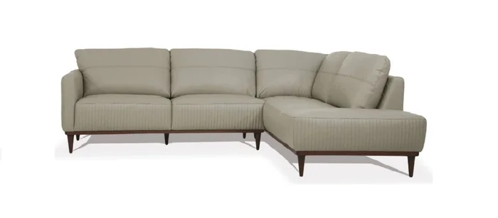 Acme Tampa Sectional Sofa in Airy Green 54975 EST SHIP TIME APPX 4 WEEKS