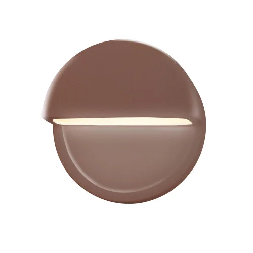 ADA Dome LED Wall Sconce (Closed Top) (254|CER-5610-CLAY)