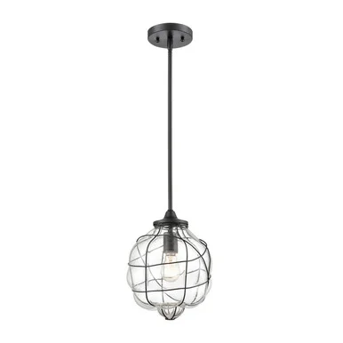 Adorn One Light Mini Pendant in Oil Rubbed Bronze (45|85217/1)