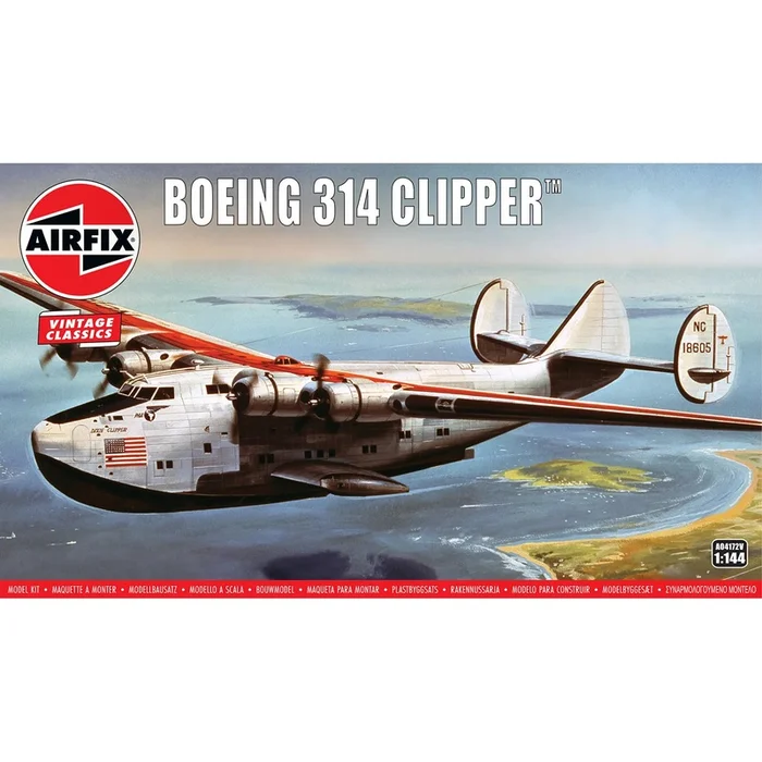 Airfix 1/144 Boeing 314 Clipper Kit A04172V