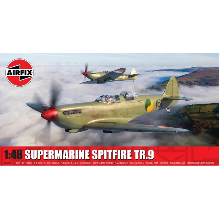 Airfix 1/48 Supermarine Spitfire Tr.9 Kit A05143