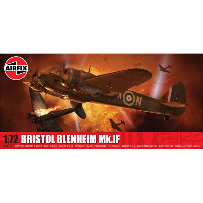 Airfix 1/72 Bristol Blenheim Mk.IF Kit A04059