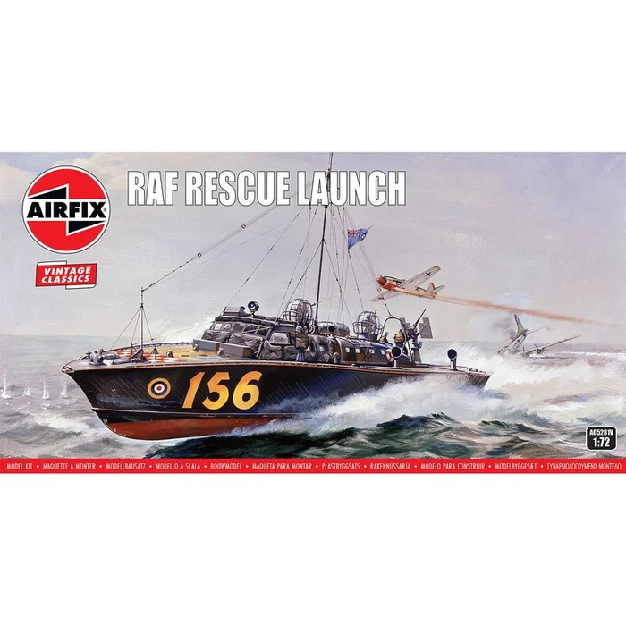 Airfix 1/72 RAF Rescue Launch kit A05281V