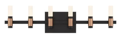 Albany LED Vanity in Brass-Black (40|45237-010)