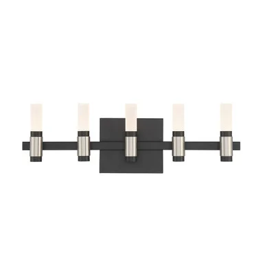 Albany LED Vanity in Silver-Black (40|45236-022)