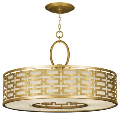 Allegretto Five Light Pendant in Gold (48|787640-SF33)