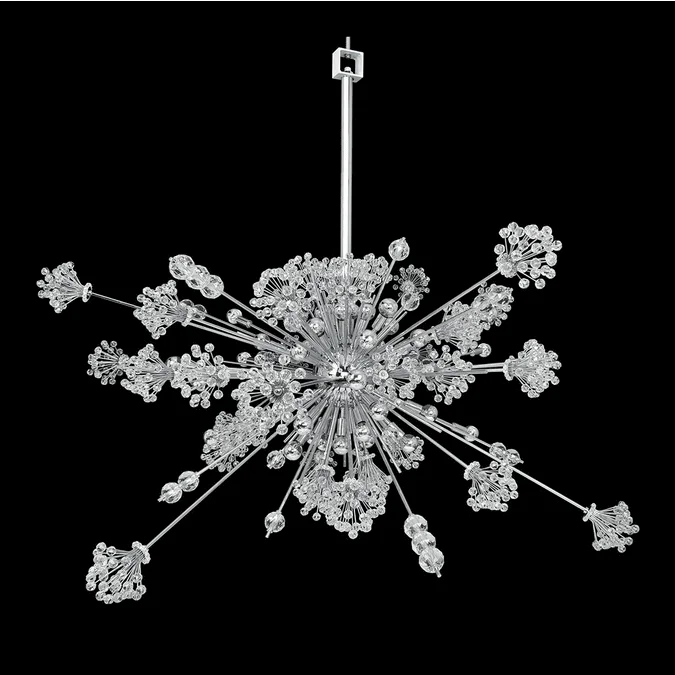Allegri 11635-010-FR001 Constellation Crystal Chrome 47″ Hanging Light