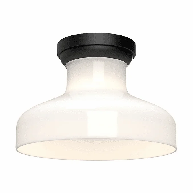 Alora Mood FM540011MBGO Westlake Matte Black Flush Mount Light Fixture