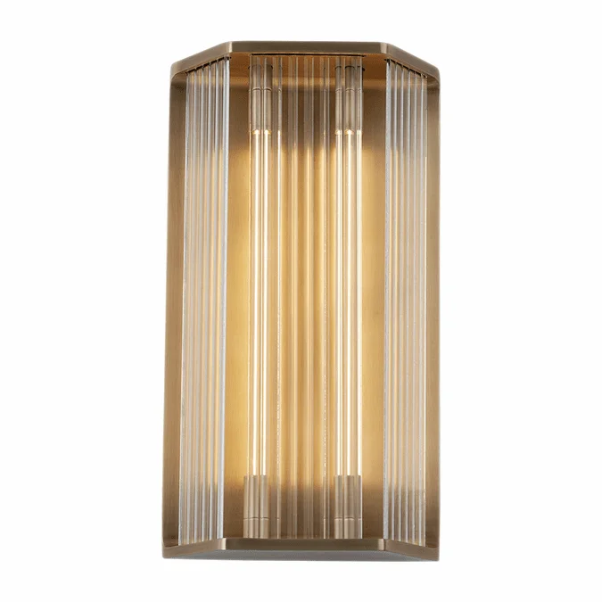 Alora WV339216VBCR Sabre Modern Vintage Bronze LED Wall Sconce Lighting