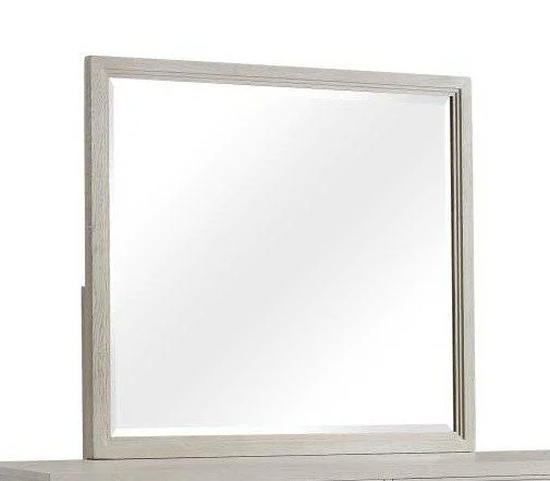 Alpine Furniture Bradley Mirror in Antique White F7210-06 PROMO PROMO