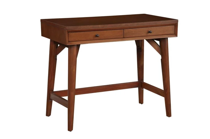 Alpine Furniture Flynn Mini Desk in Acorn 966-65 PROMO