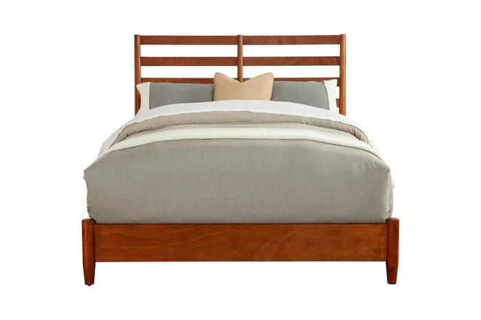 Alpine Furniture Flynn Retro Full Bed in Acorn PROMO PROMO