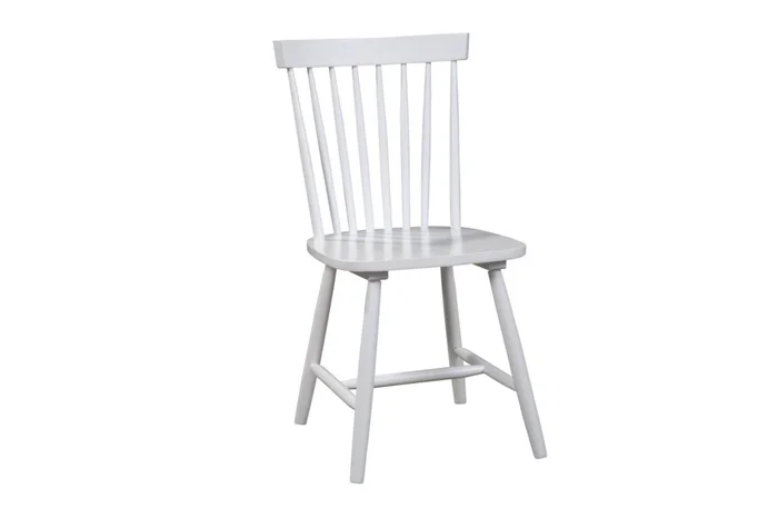 Alpine Furniture Lyra Side Chairs (Set of 2) in White 3434WHT-02 PROMO