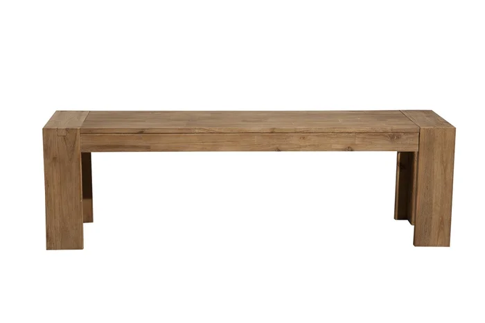 Alpine Furniture Seashore Bench in Antique Natural 8868-03 PROMO