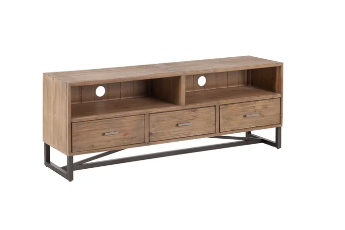 Alpine Furniture Sierra TV Console in Dry Sand SIE-05 PROMO