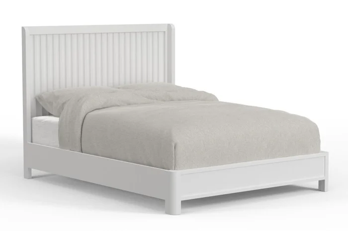 Alpine Furniture Stapleton Full Panel Bed in White 2090-08F PROMO