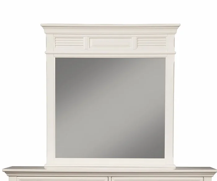 Alpine Furniture Winchester Mirror in White 1306-W-MR PROMO