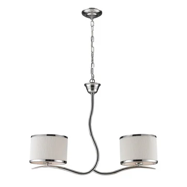 Annika Two Light Chandelier in Polished Chrome (45|11353/2)