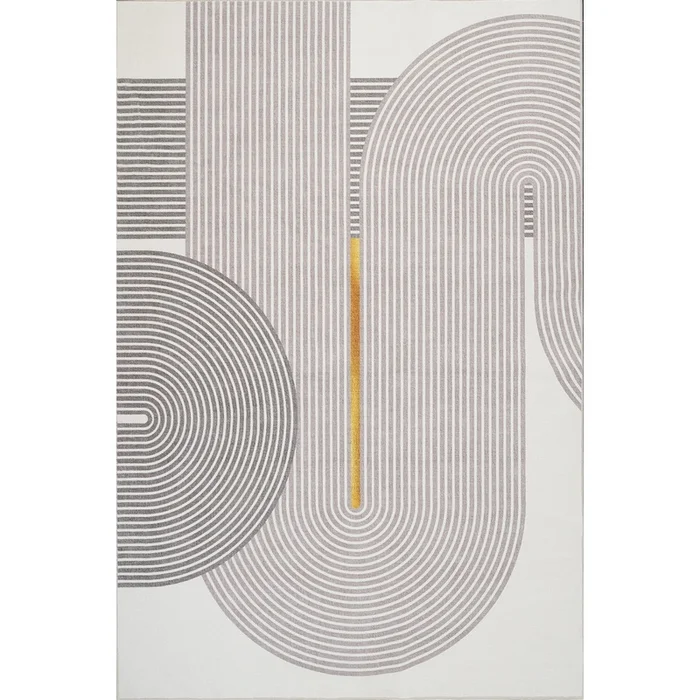 Aqua Pista Washable Non-slip Low Pile Area Rug 8’x10′ | Aqua Pista Tapis Lavable Et Antiderapant A Poils Ras 8’x10′