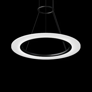 Arctic Rings LED Pendant in Satin Black (69|2071.25)