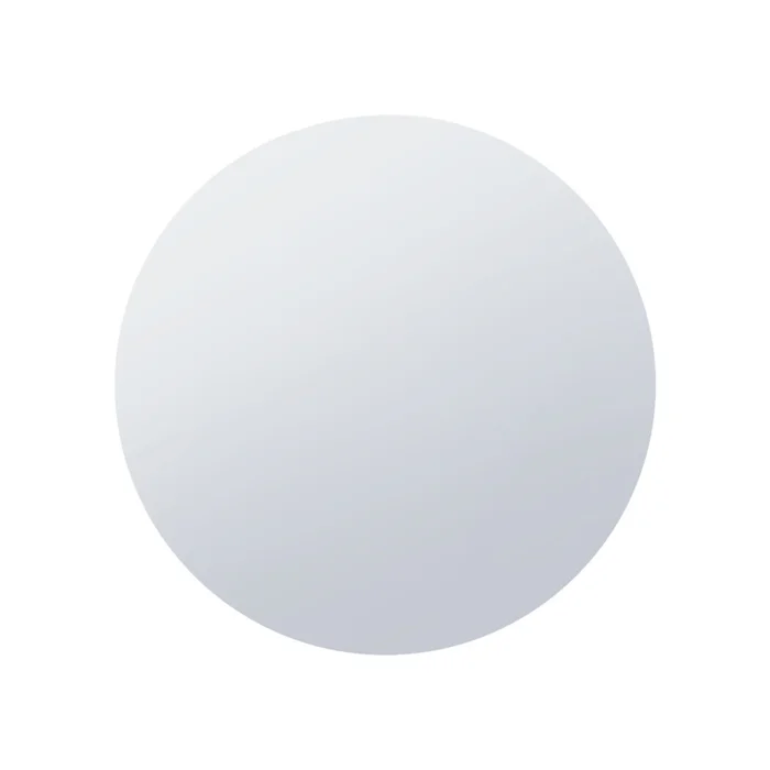 Arcus 36 X 36 Round Frameless Straight Edge Mirror|Miroir rond Arcus 36po x 36po sans cadre avec bordure droite