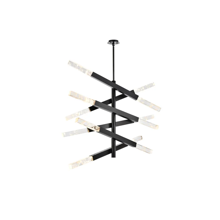 ari 6-bar pendant in black