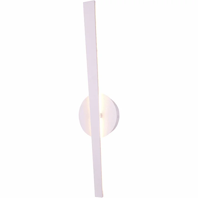 Arnsberg 225870931 Flagstaff Contemporary White Matte LED Wall Light Fixture