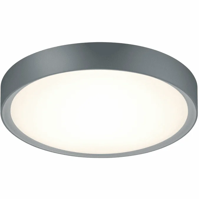 Arnsberg 659011887 Clarimo Modern Titanium / Light Grey LED Home Ceiling Lighting