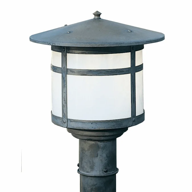 Arroyo Craftsman BP-17 Berkeley Outdoor Lighting Post – 13.25 inches tall