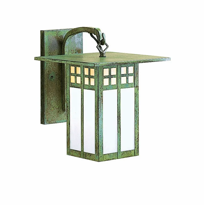 Arroyo Craftsman GB-9 Glasgow Craftsman Outdoor Wall Sconce – 12.125 inches tall