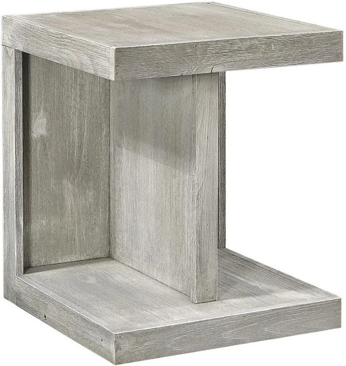 Aspenhome Avery Loft End Table in Limestone WDY914-LIM