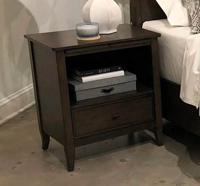 Aspenhome Blakely 1 Drawer Nightstand in Brown I540-451