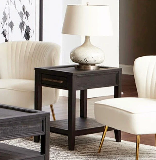 Aspenhome Camden End Table in Domino I631-9140