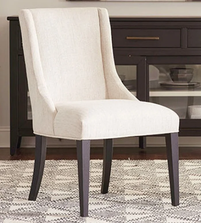 Aspenhome Camden Upholstered Dining Chair in Domino (Set of 2) I631-6600S