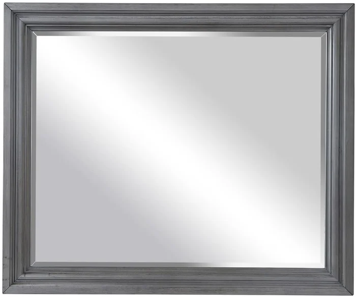Aspenhome Caraway Landscape Mirror in Aged Slate I248-462-SLT-1