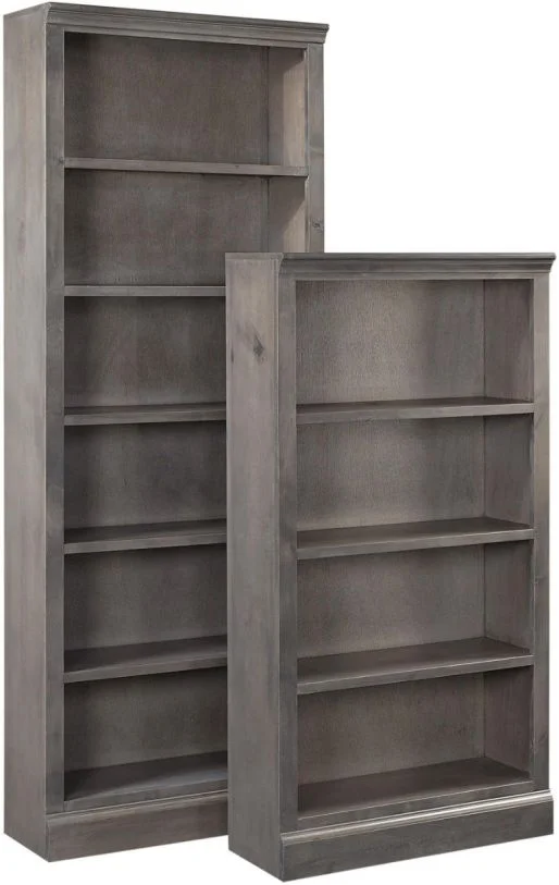 Aspenhome Churchill 48″ Bookcase w/ 2 Fixed Shelves in Brindle WDR3448-BDL