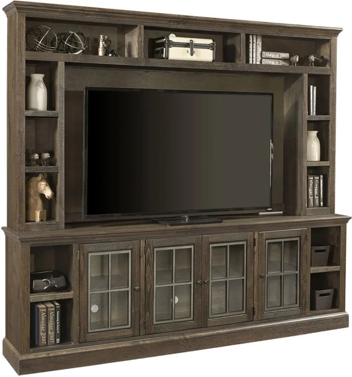 Aspenhome Churchill 96″ Console & Hutch in Brindle WDR1270-BDL;WDR1270H-BDL
