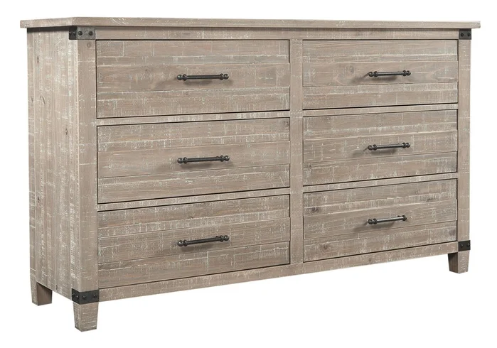 Aspenhome Foundry Dresser in Weathered Stone I349-453-WST