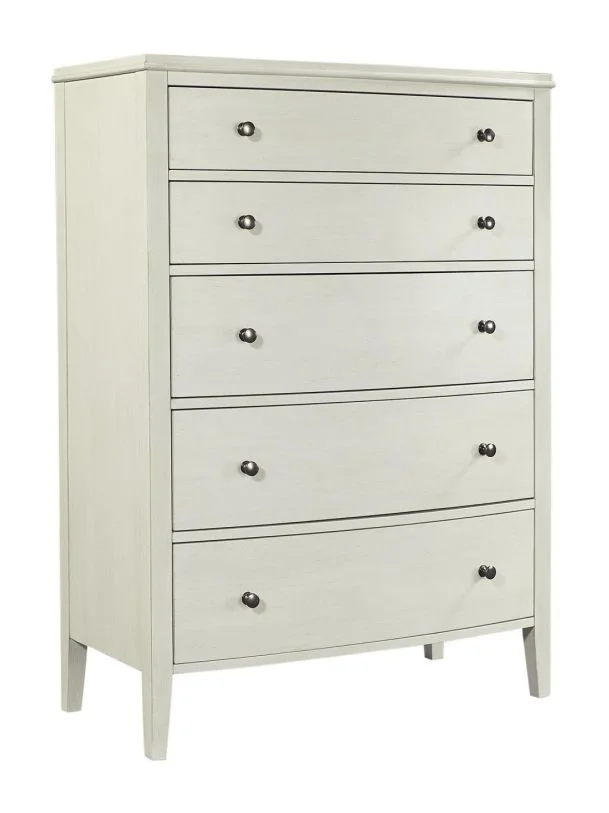 Aspenhome Furniture Charlotte Chest in White I218-456-WHT EST SHIP TIME IS 2 WEEKS