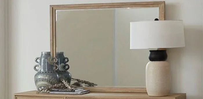 Aspenhome Maddox Landscape Mirror in Biscotti I644-463