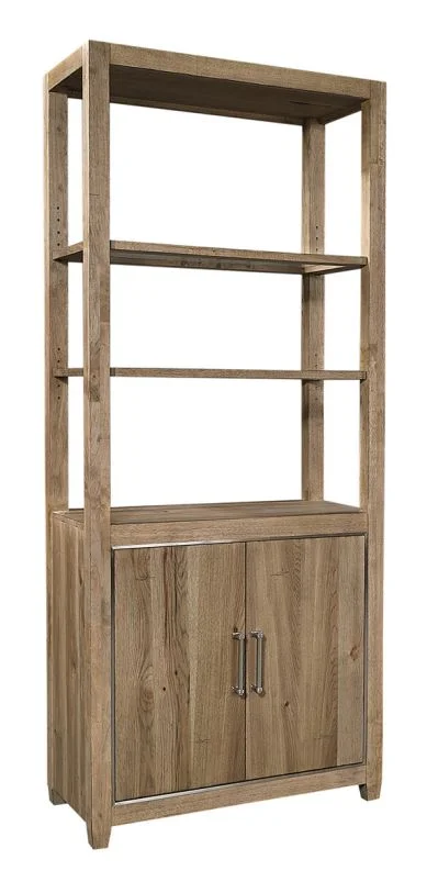 Aspenhome Paxton Door Bookcase in Fawn I262-332