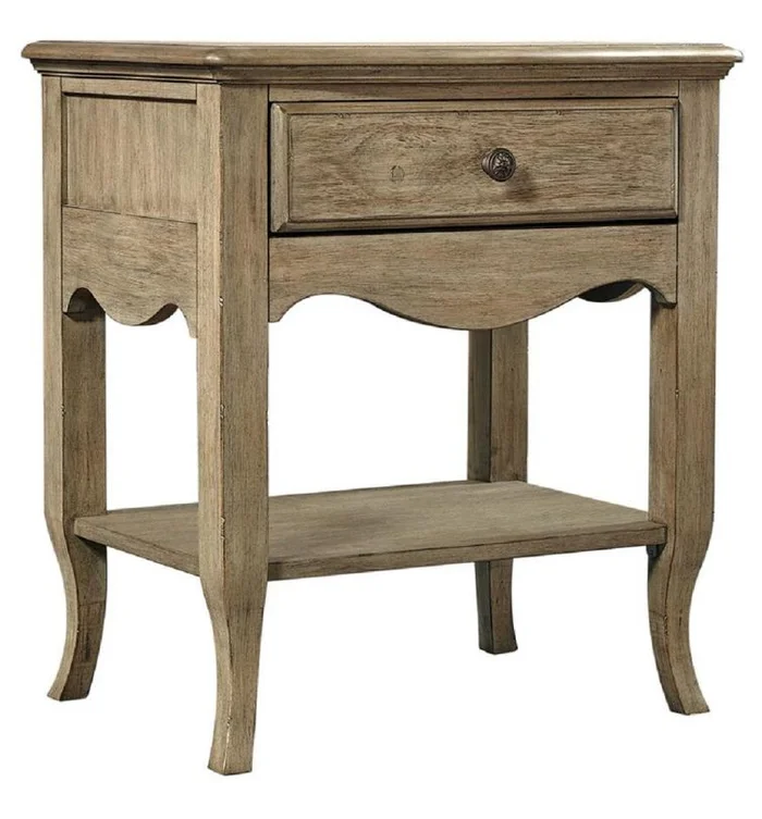 Aspenhome Provence 1 Drawer Nightstand in Patine I222-451-1 EST SHIP TIME IS 2 WEEKS
