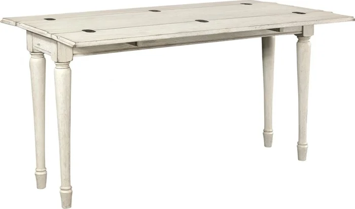 Aspenhome Radius Flip Top Sofa Table in White I233-9151 EST SHIP TIME IS 2 WEEKS