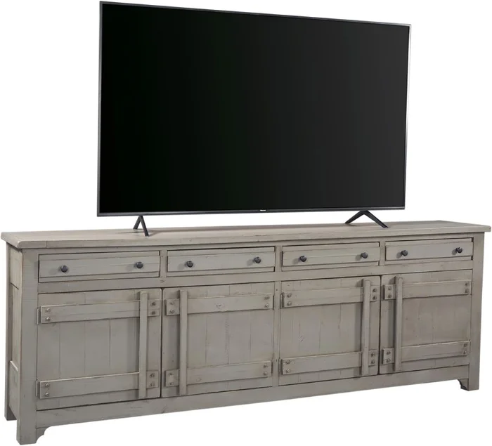 Aspenhome Reeds Farm 97″ Console in Weathered Grey I358-297-WGY