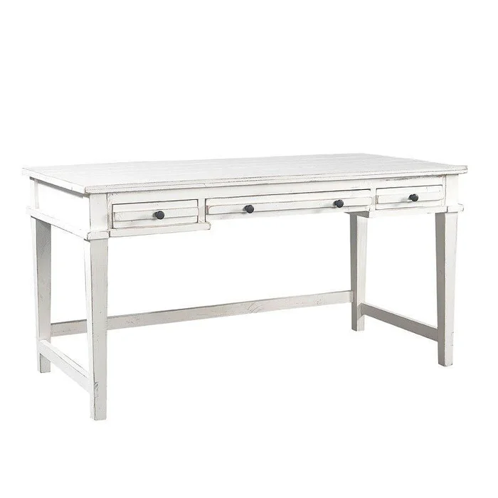 Aspenhome Reeds Farm Writing Desk in Weathered White I358-360WD-WWT
