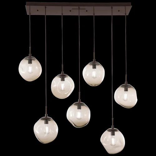 Aster Linear 5pc Multi-Pendant (1289|PLB0062-05-GB-B-C01-E2)
